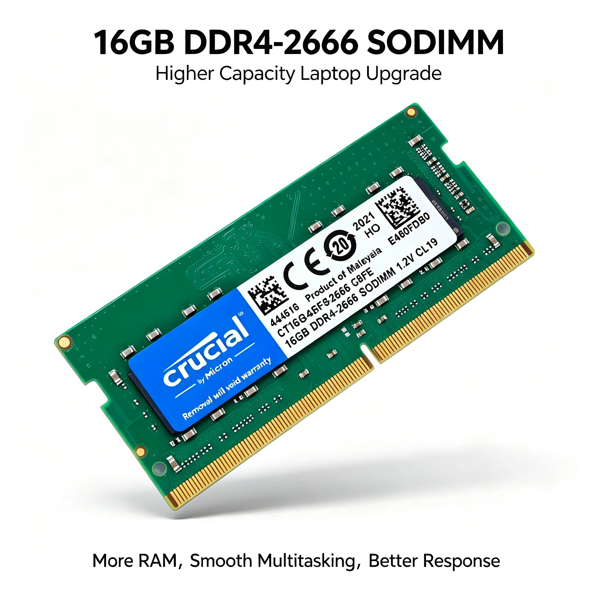 Crucial  1PCS/2PCS DDR4 Laptop - Ddr4 2400Mhz review and price