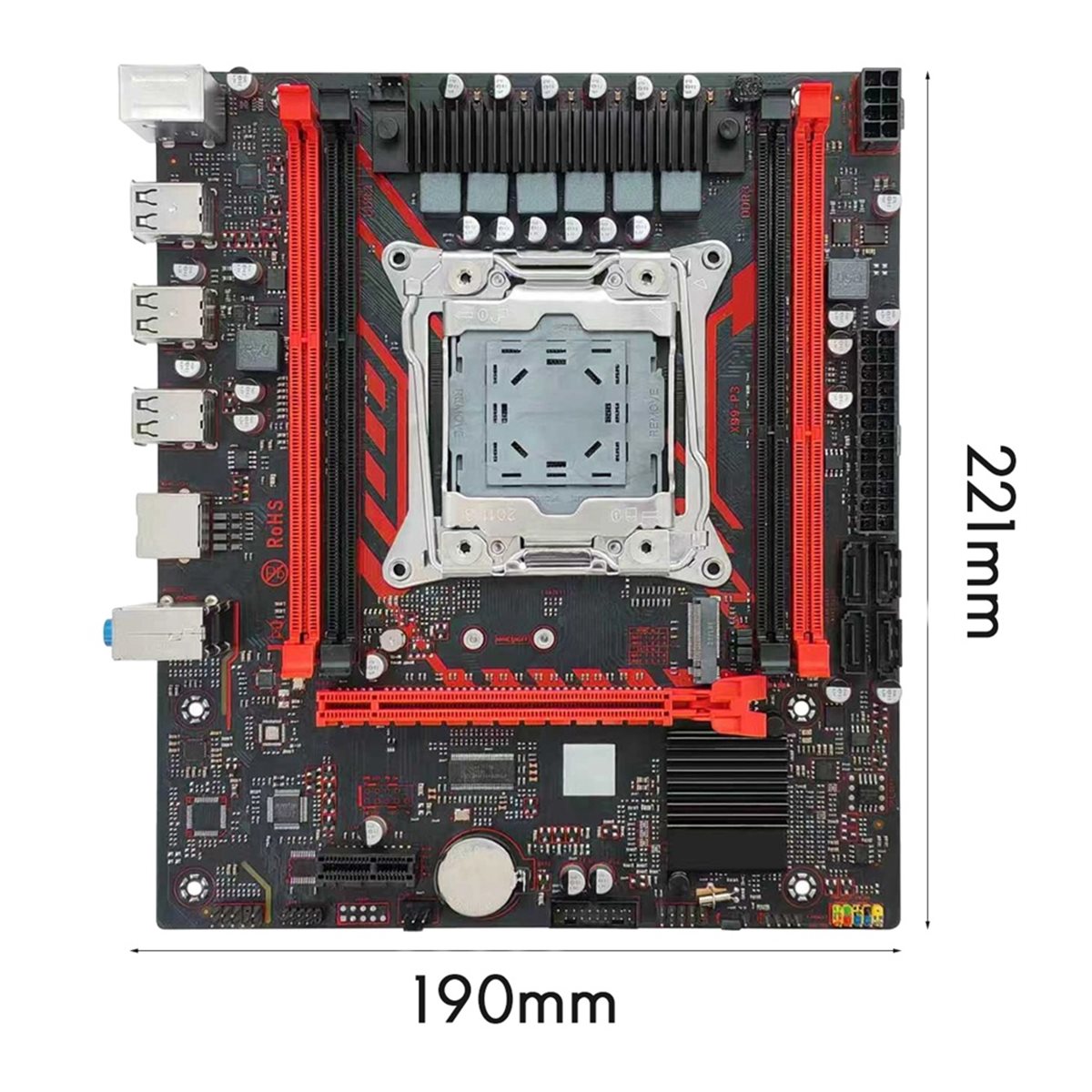 (A01R) X99 Motherboard X99 P3  - Ddr3 Ram review and price