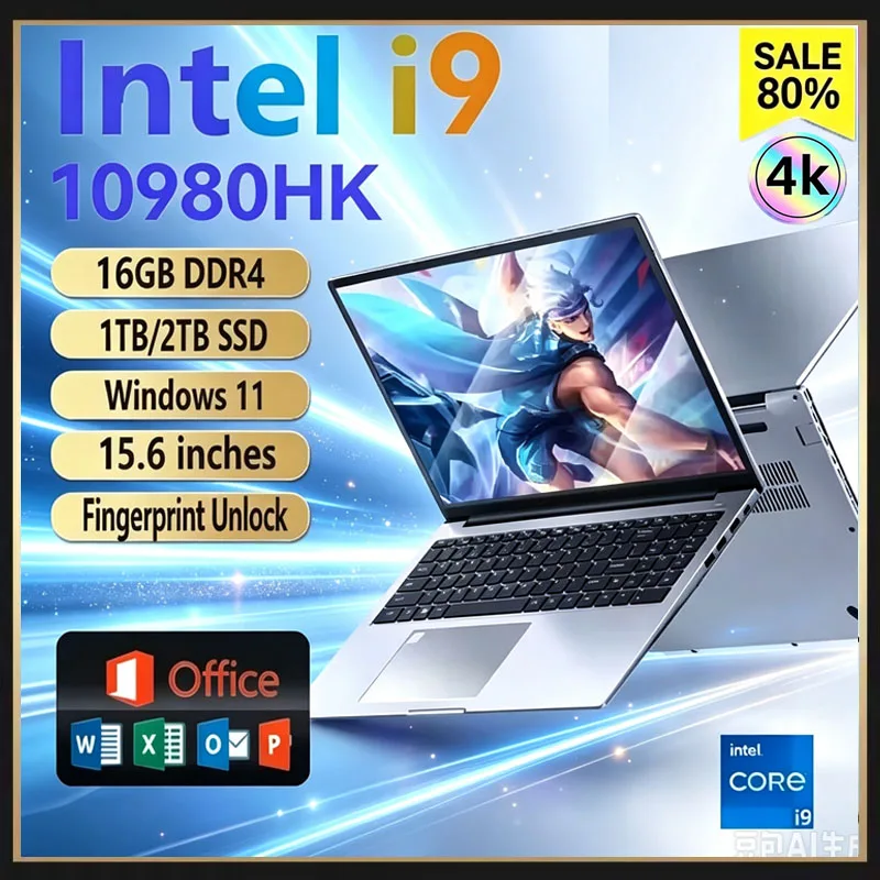 15.6inch Potrable Laptop Intel - Ddr4 16Gb review and price