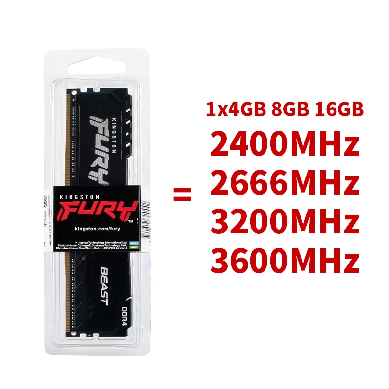 DDR4 Kingston BEAST RAM 3200MH - Ddr4 2400Mhz review and price