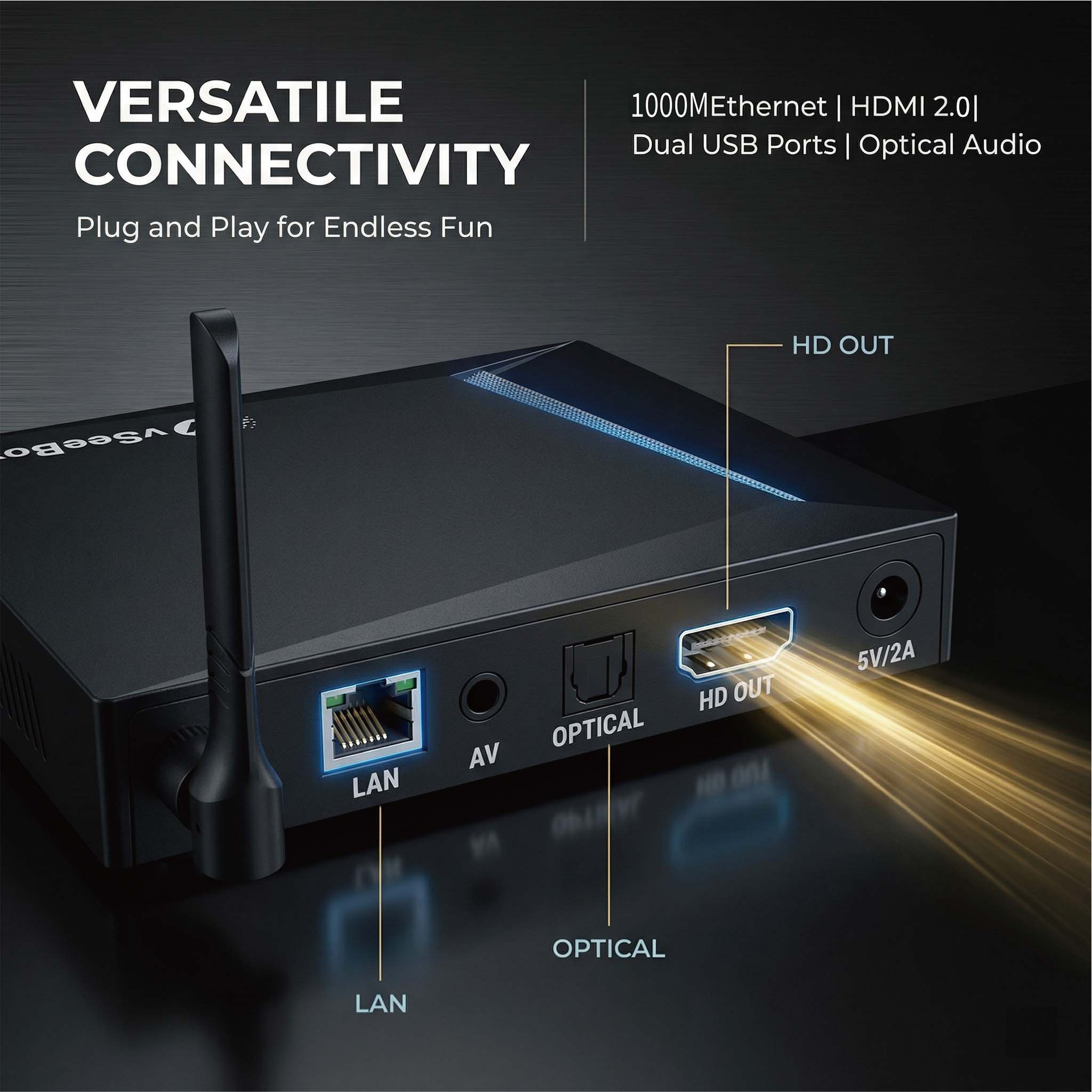VSeeBox V6 Pro 2026 Newest, 4G - Ddr3 8Gb review and price