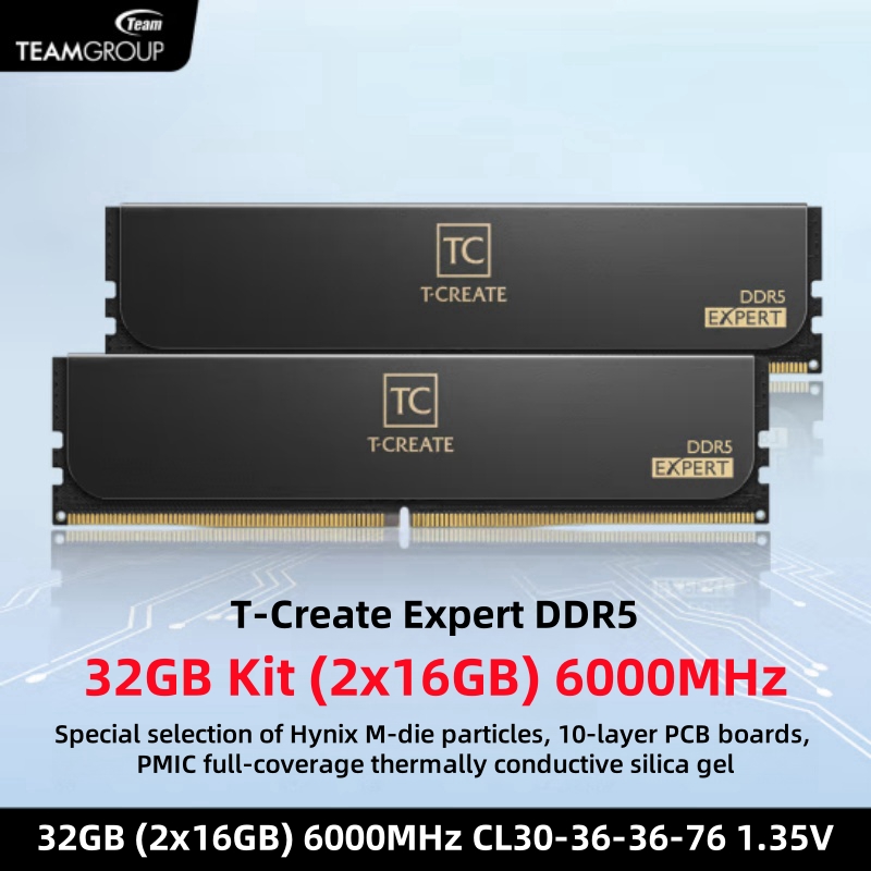 TEAMGROUP T-Create Expert CL30 - Ram Memory Module review and price